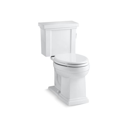 Kohler Toilet, Elongated, White 3950-RA-0